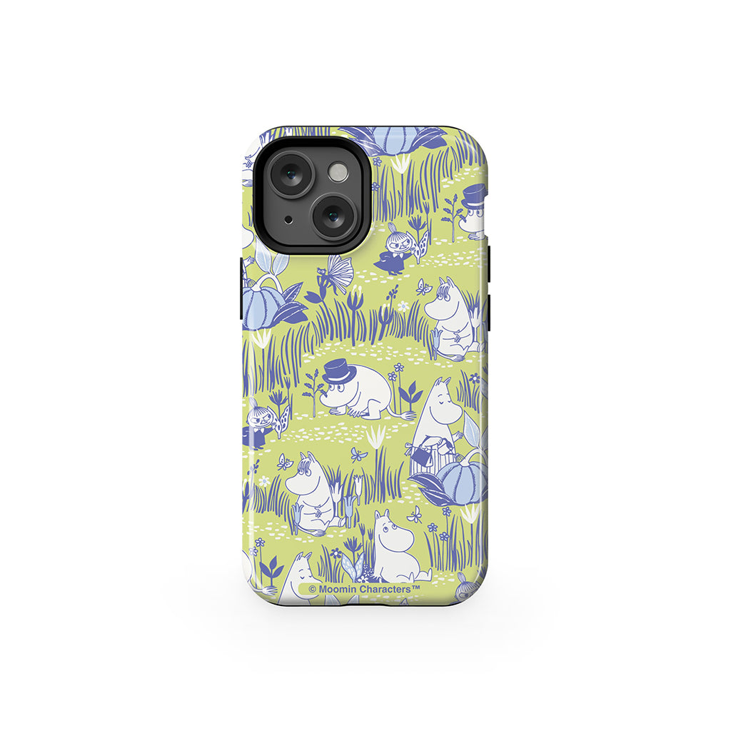 Moomin Garden Life Montage Apple iPhone Tough Case