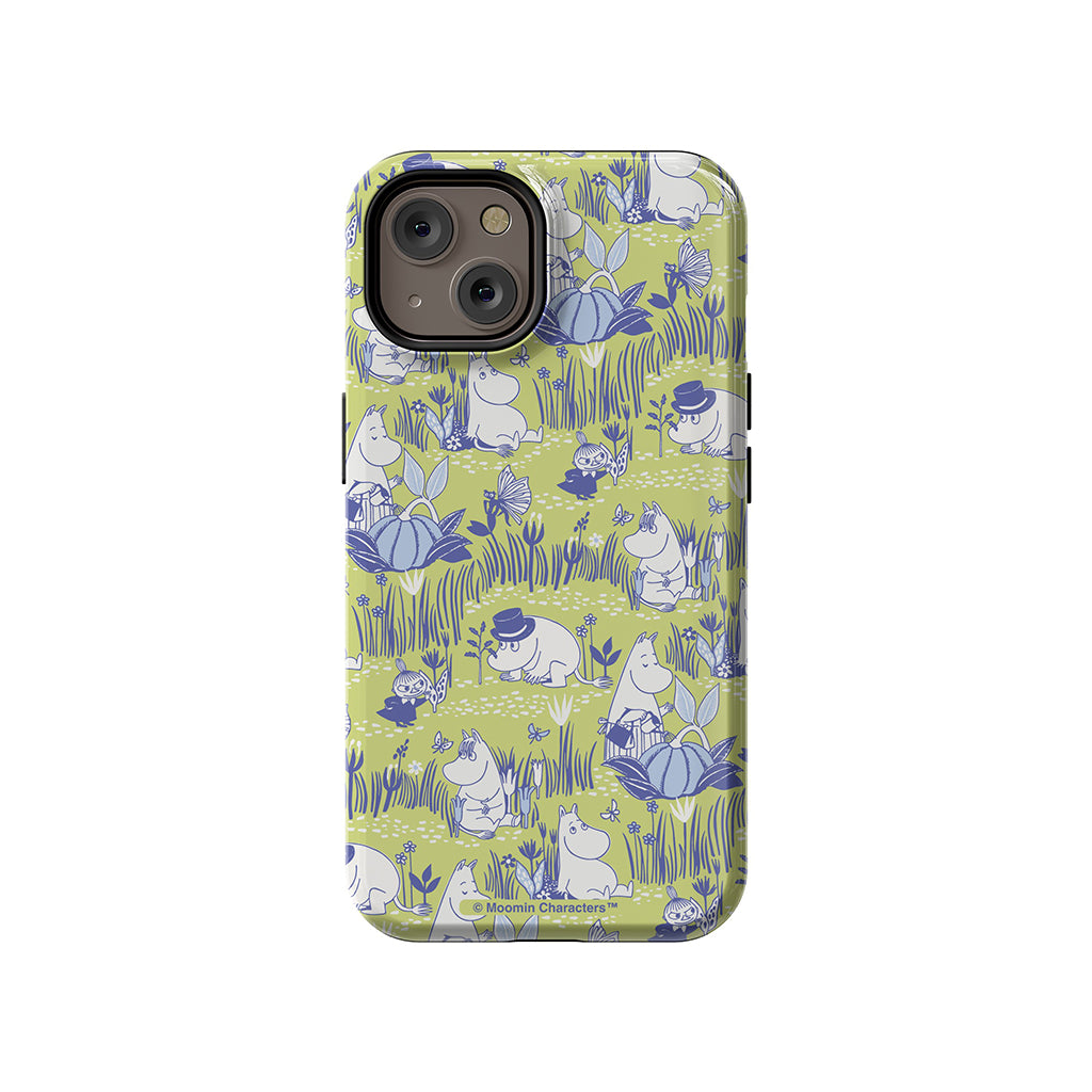 Moomin Garden Life Montage Apple iPhone Tough Case