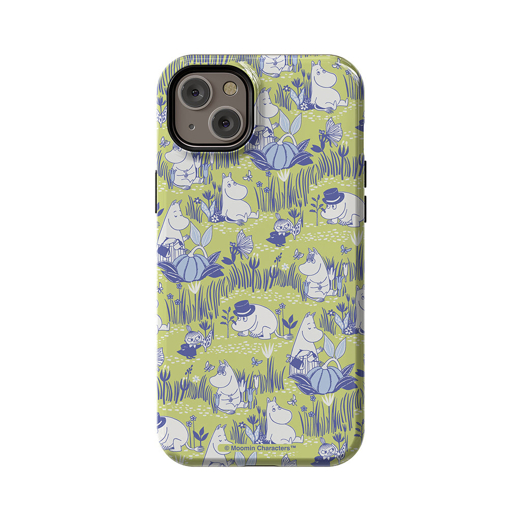 Moomin Garden Life Montage Apple iPhone Tough Case