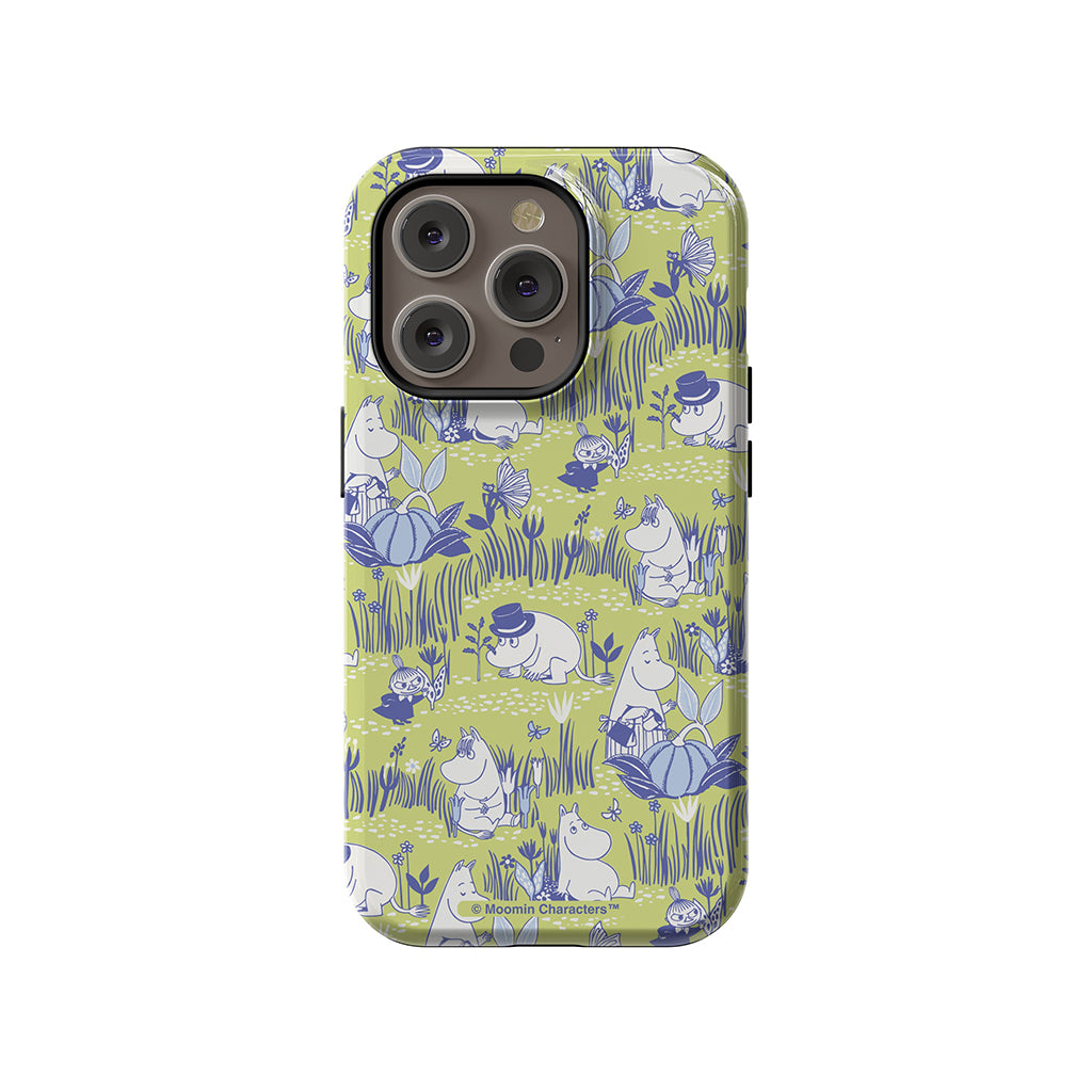 Moomin Garden Life Montage Apple iPhone Tough Case