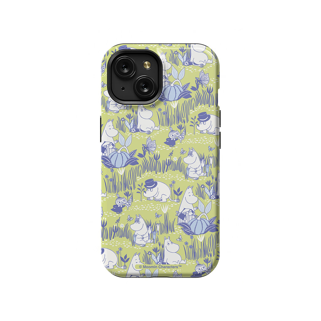 Moomin Garden Life Montage Apple iPhone Tough Case