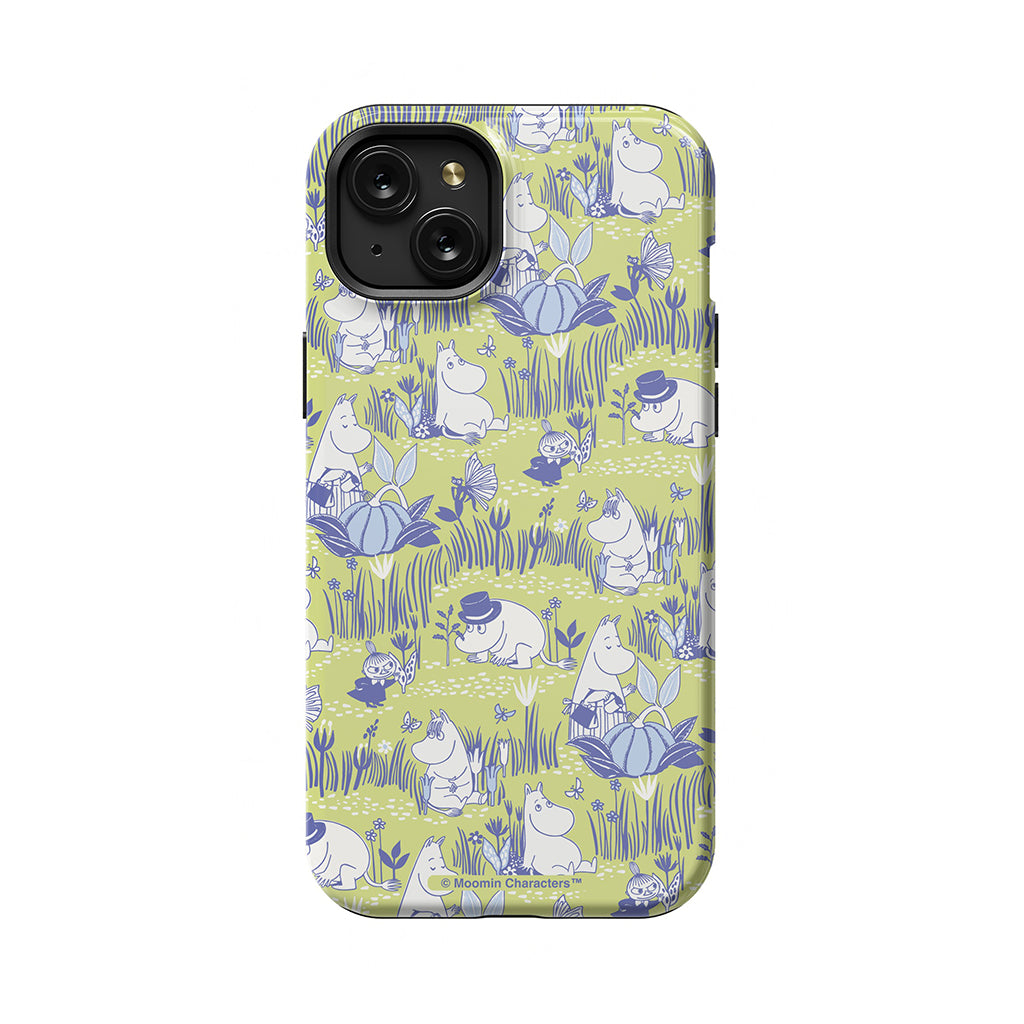 Moomin Garden Life Montage Apple iPhone Tough Case
