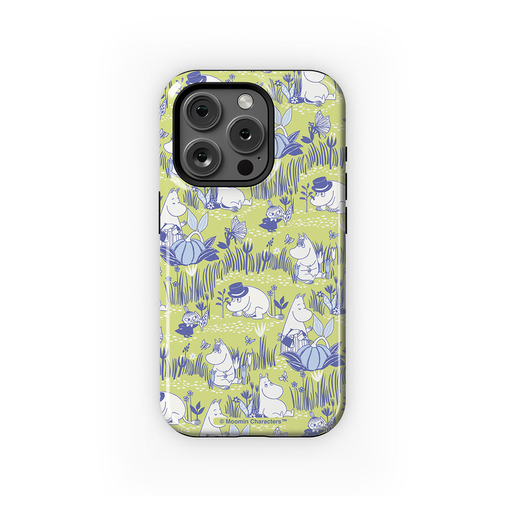 Moomin Garden Life Montage Apple iPhone Tough Case