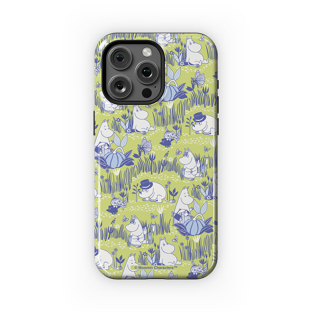 Moomin Garden Life Montage Apple iPhone Tough Case