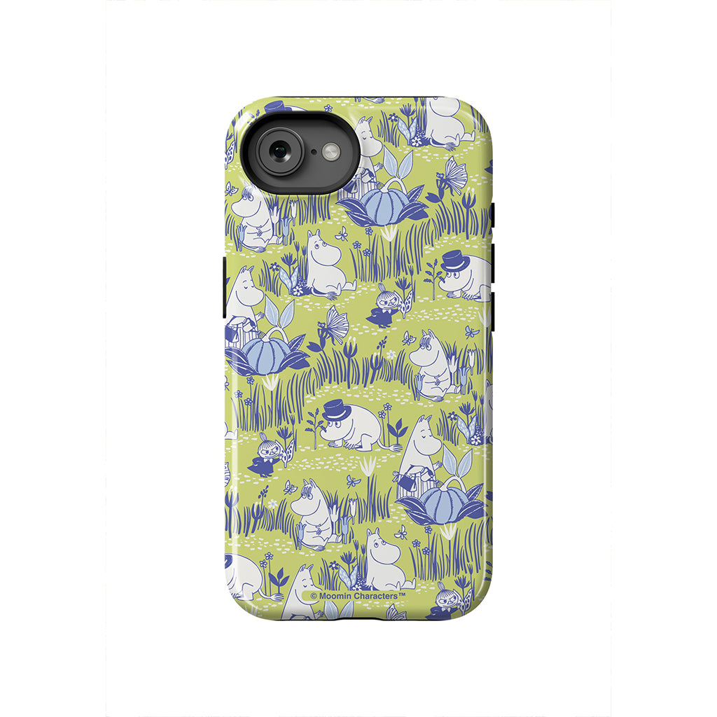 Moomin Garden Life Montage Apple iPhone Tough Case