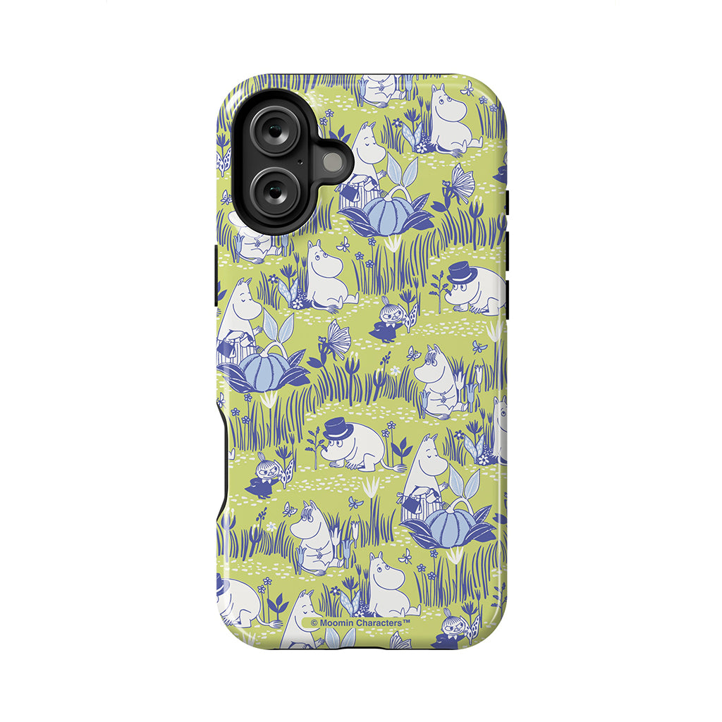 Moomin Garden Life Montage Apple iPhone Tough Case