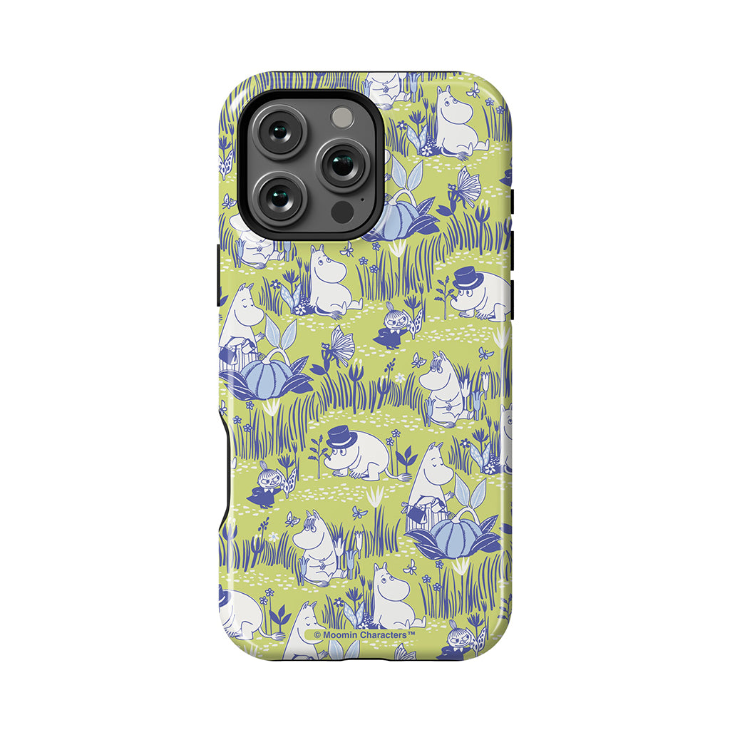 Moomin Garden Life Montage Apple iPhone Tough Case