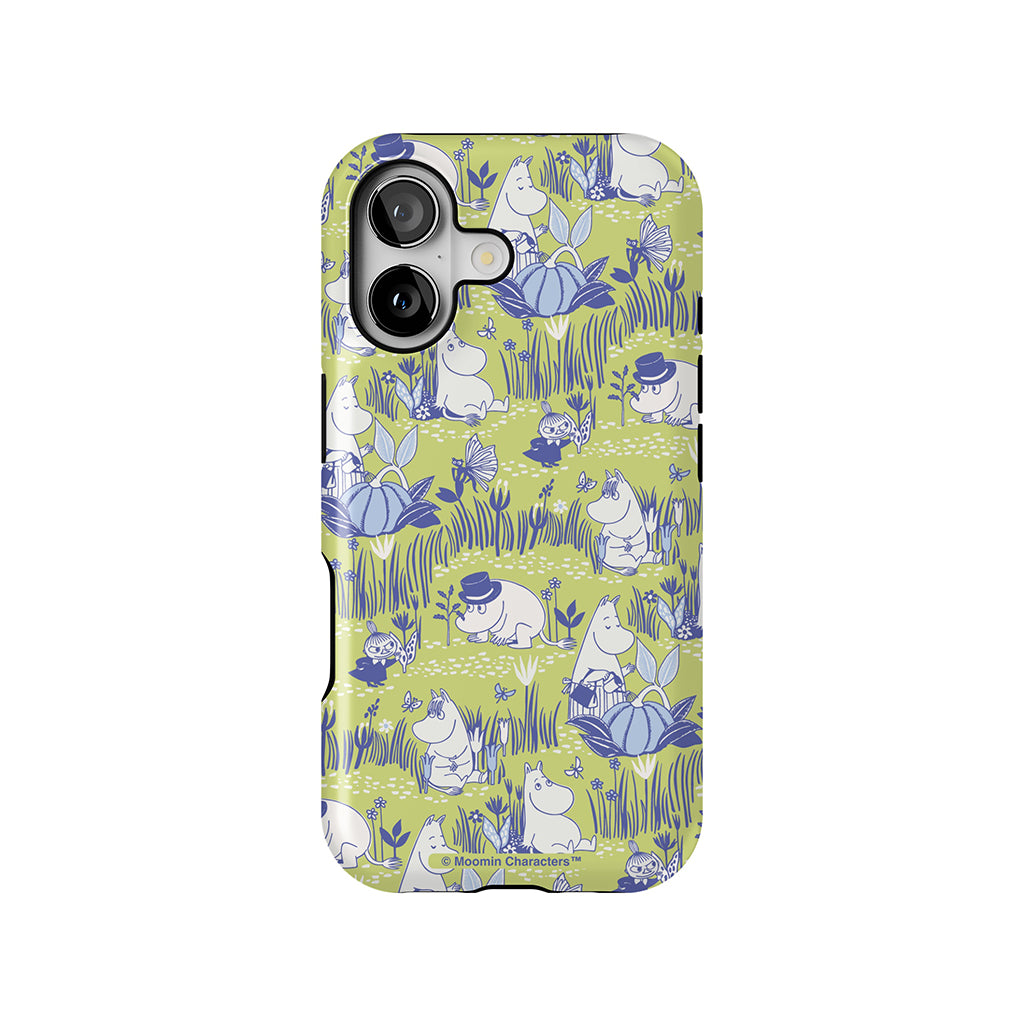 Moomin Garden Life Montage Apple iPhone Tough Case
