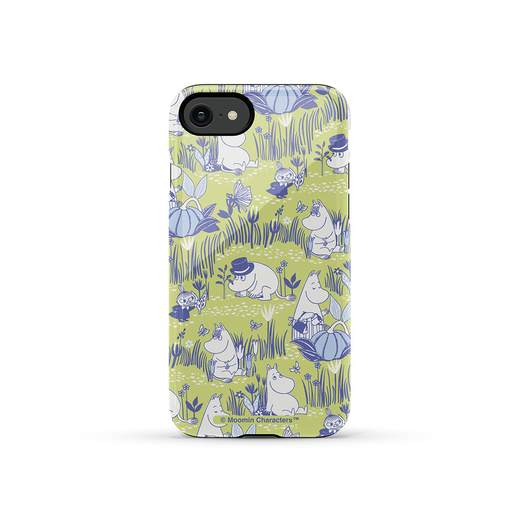 Moomin Garden Life Montage Apple iPhone Tough Case