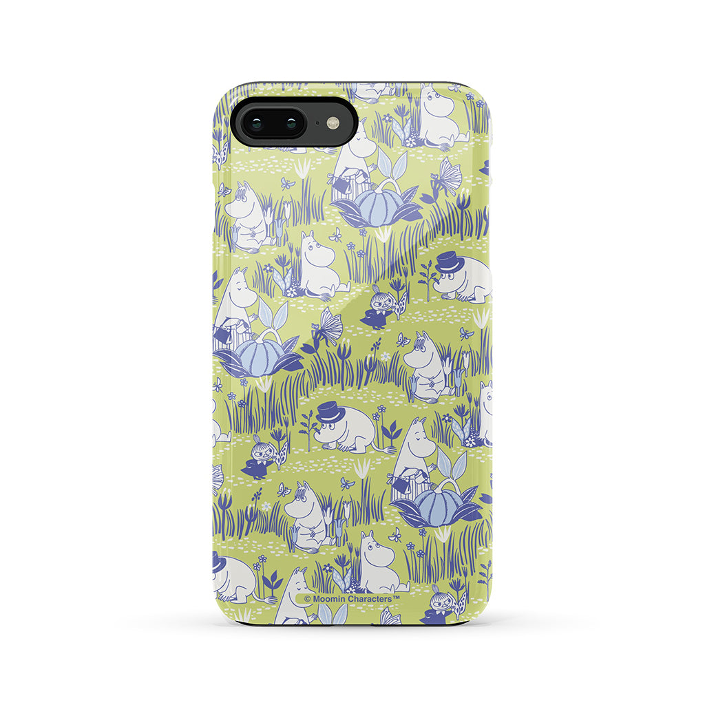 Moomin Garden Life Montage Apple iPhone Tough Case