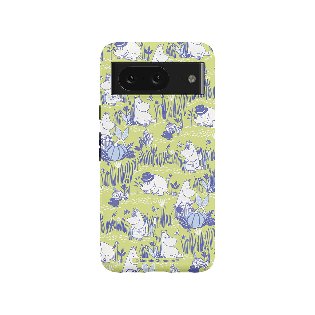 Moomin Garden Life Montage Google Pixel Tough Case