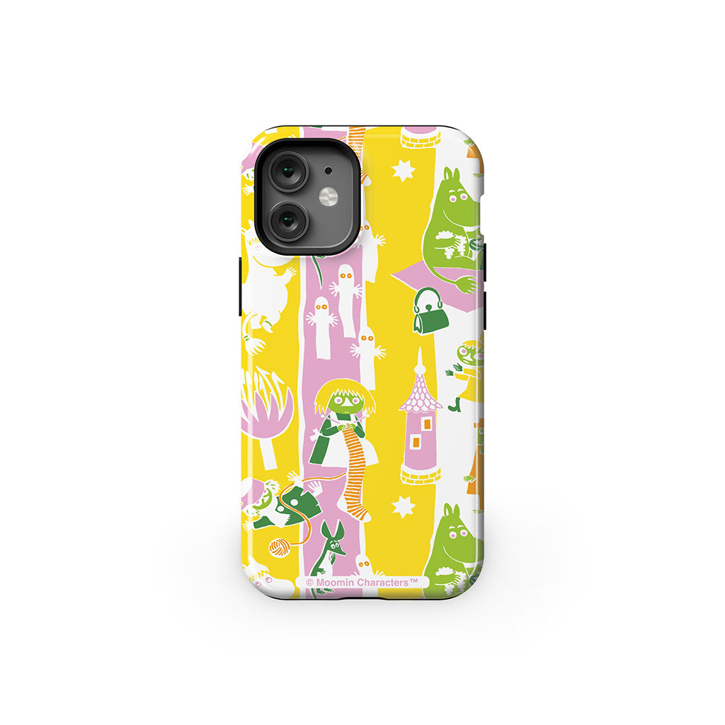 Moomins Summer Fun Apple iPhone Tough Case