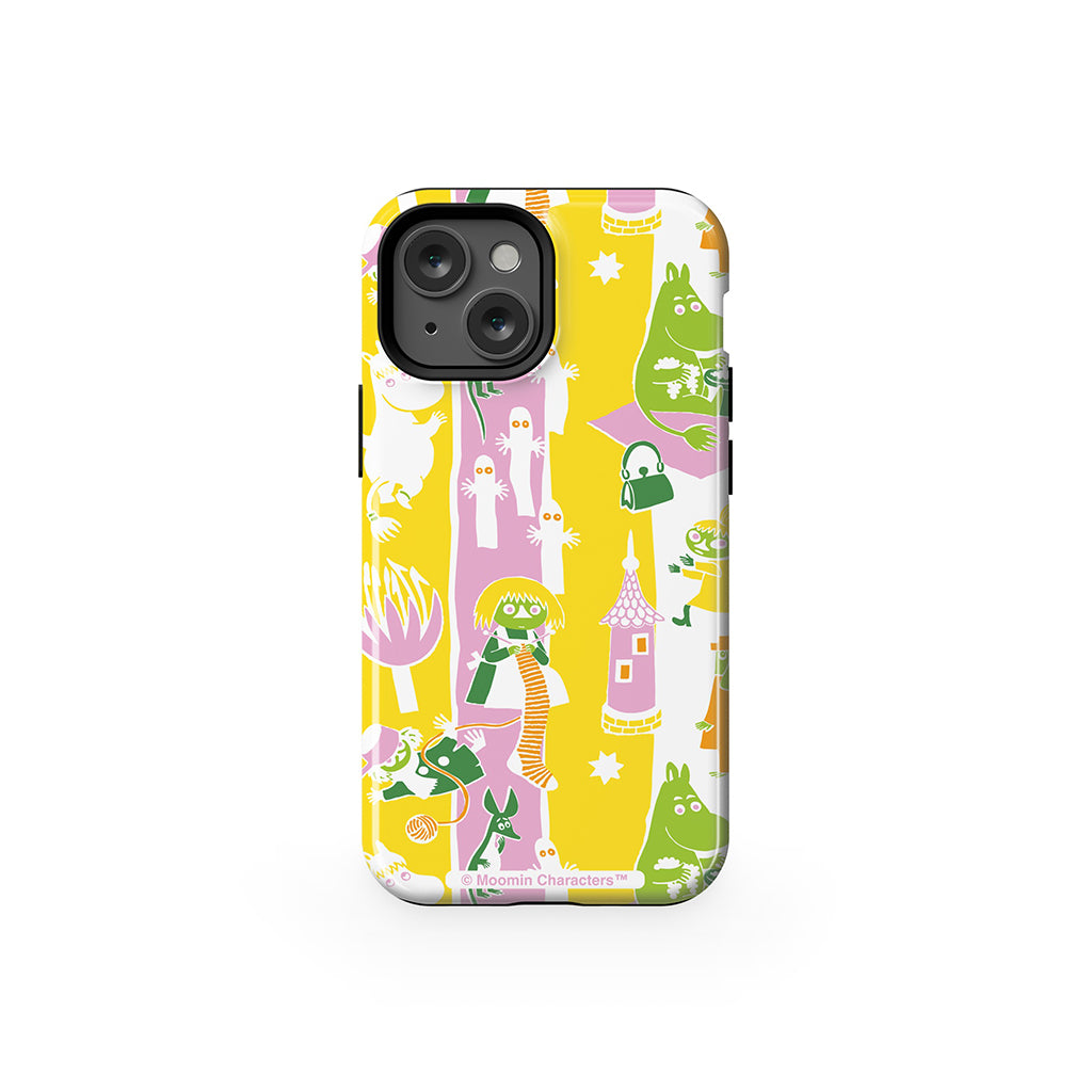 Moomins Summer Fun Apple iPhone Tough Case