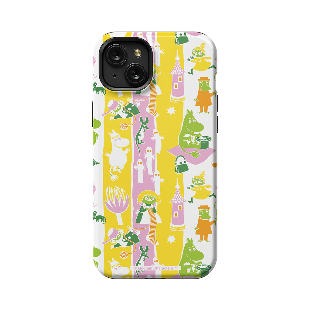 Moomins Summer Fun Apple iPhone Tough Case