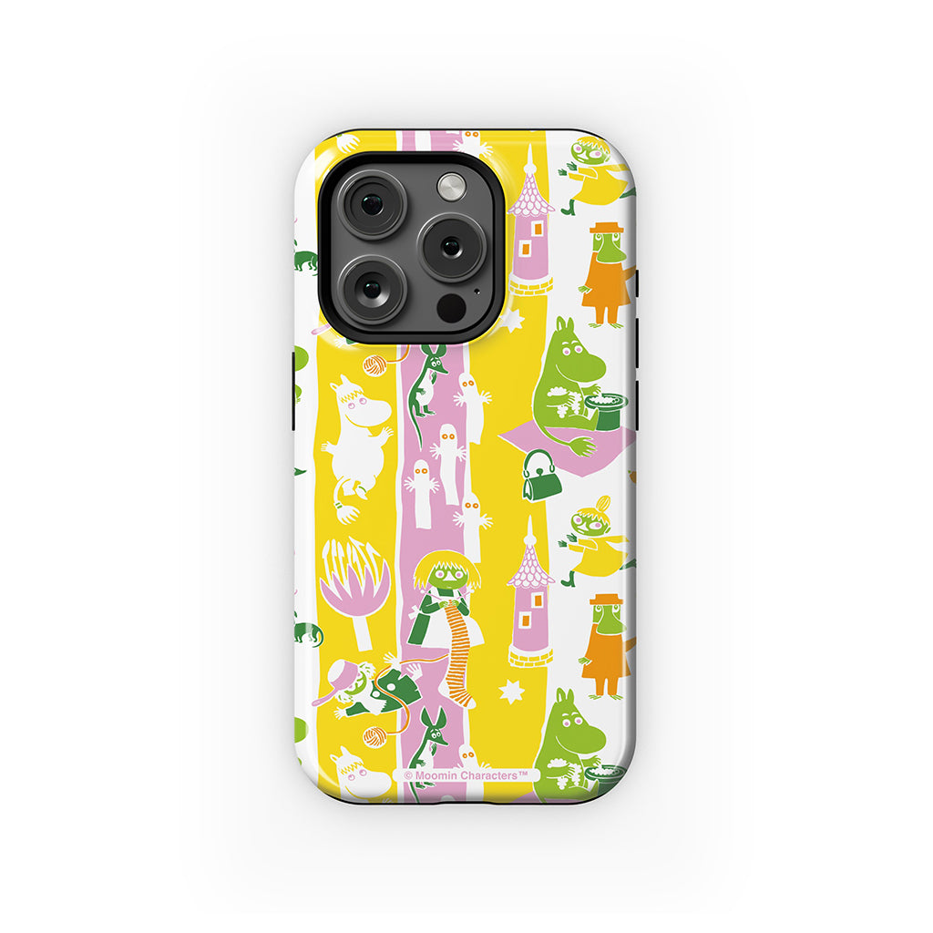 Moomins Summer Fun Apple iPhone Tough Case