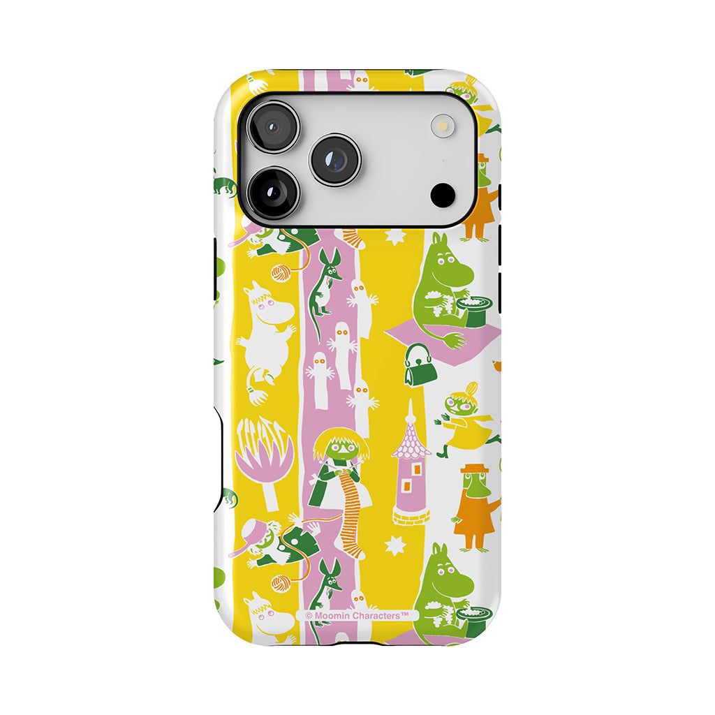 Moomins Summer Fun Apple iPhone Tough Case Moomins Summer Fun Apple iPhone Tough Case