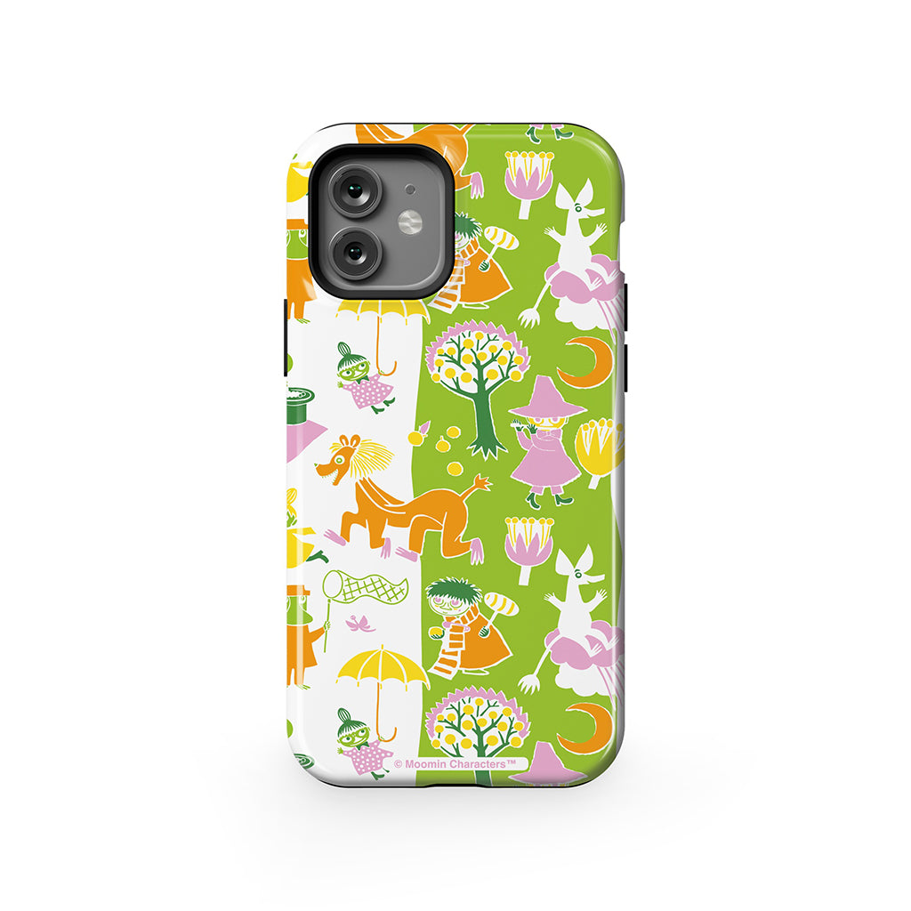 Moomins Fun In The Sun Apple iPhone Tough Case