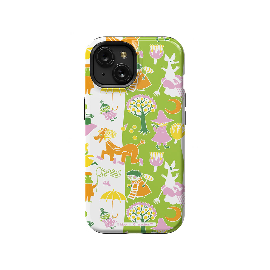 Moomins Fun In The Sun Apple iPhone Tough Case