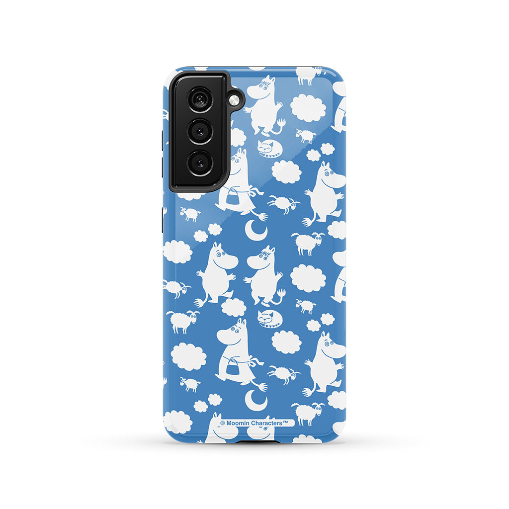 Moomins In The Clouds Galaxy Tough Case