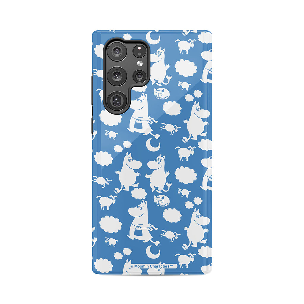 Moomins In The Clouds Galaxy Tough Case