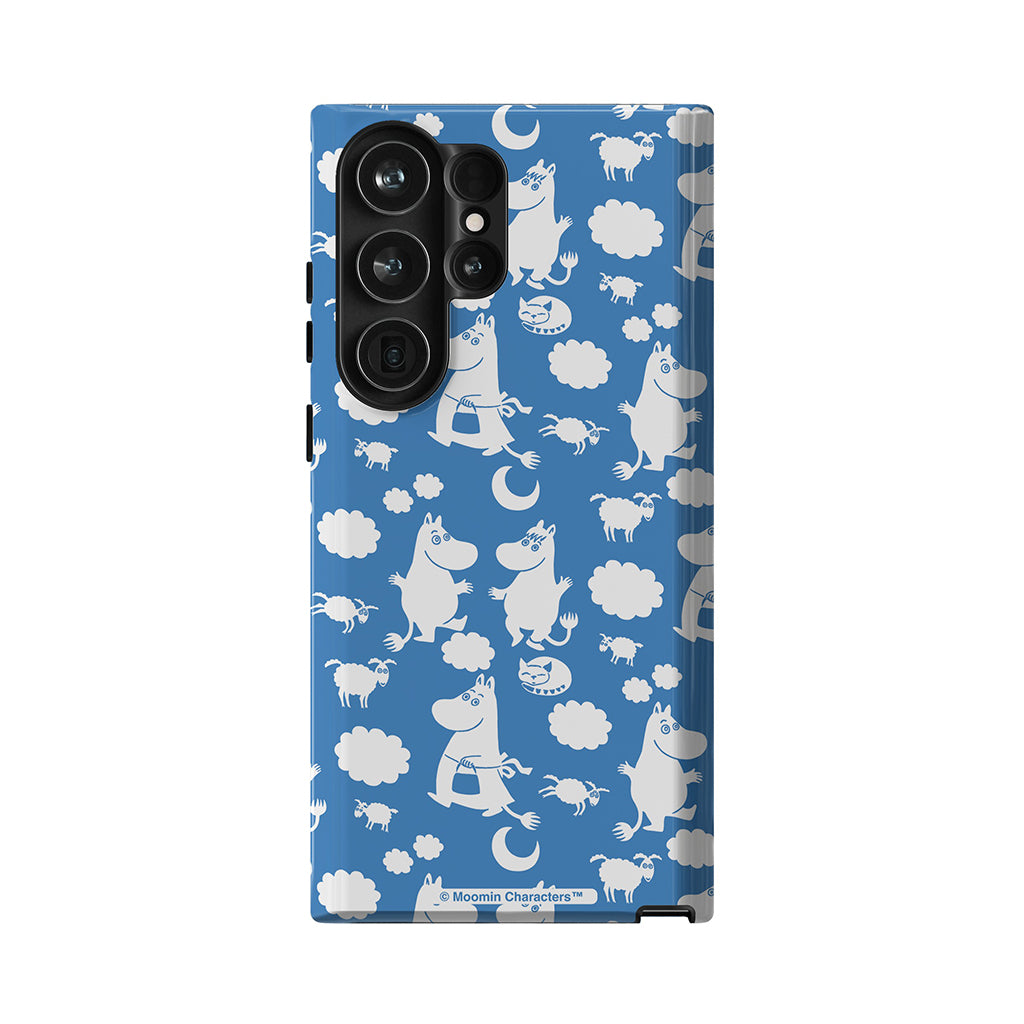Moomins In The Clouds Galaxy Tough Case
