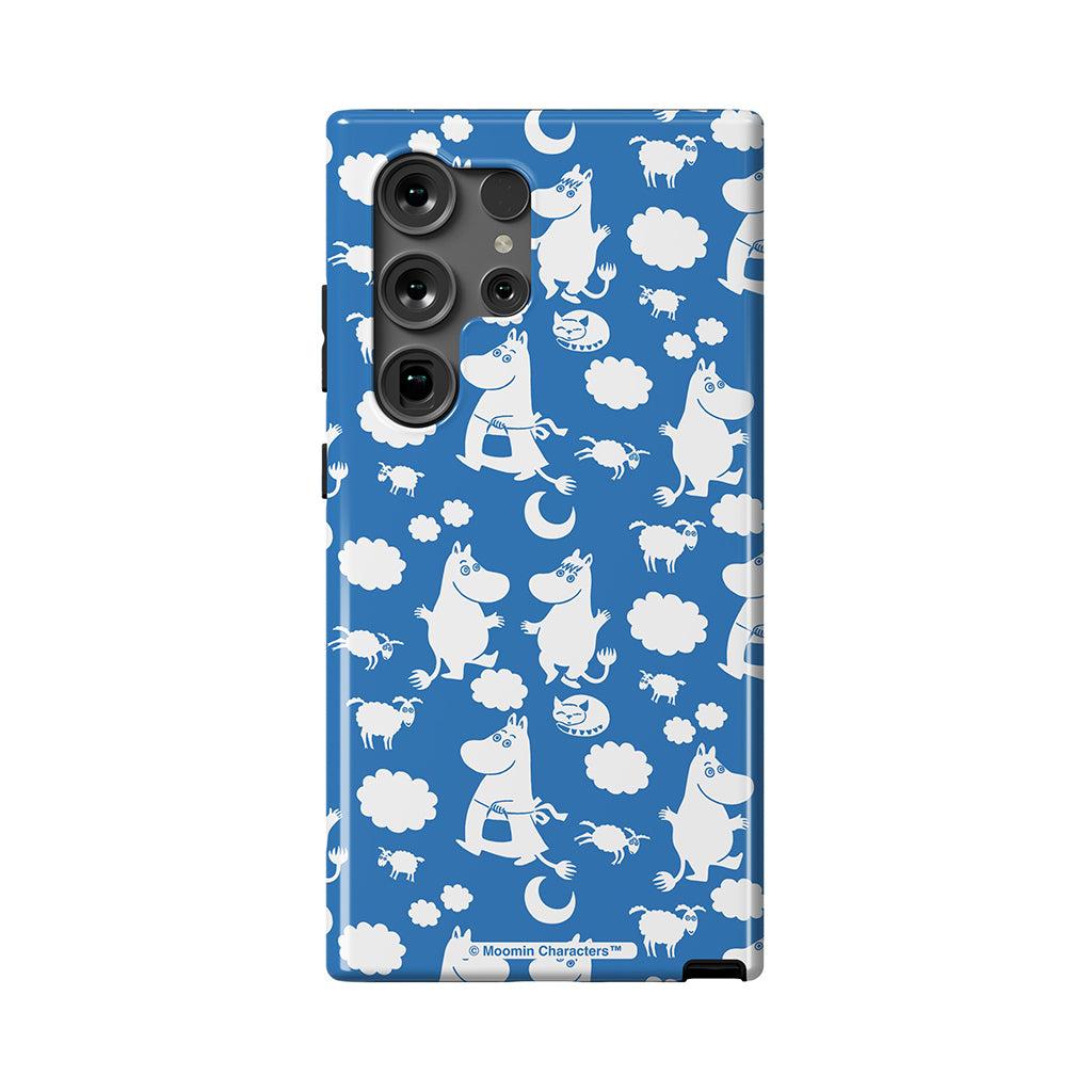 Moomins In The Clouds Galaxy Tough Case