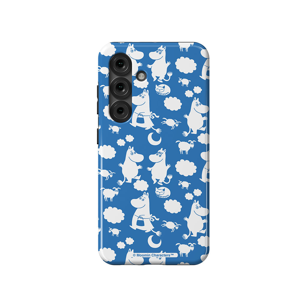 Moomins In The Clouds Galaxy Tough Case - Casestry | Moomin Shop US