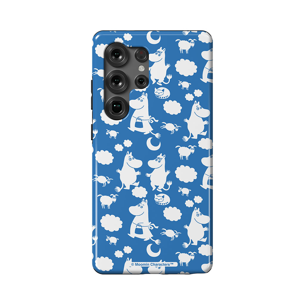 Moomins In The Clouds Galaxy Tough Case