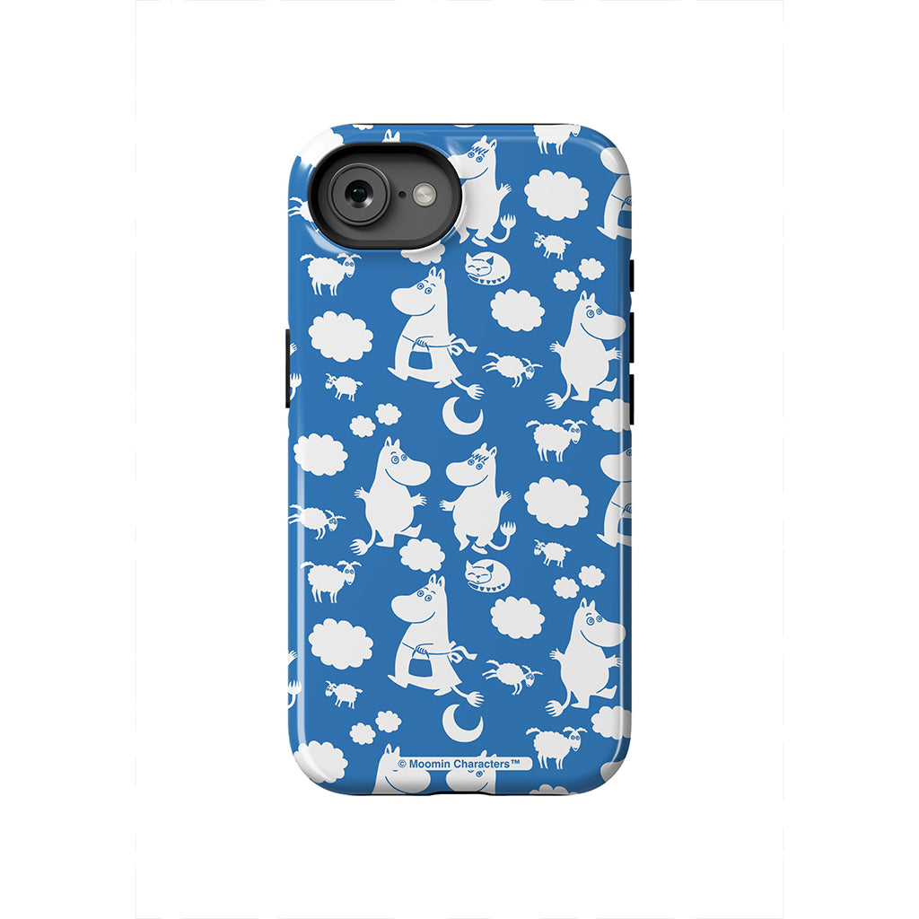 Moomins In The Clouds Apple iPhone Tough Case