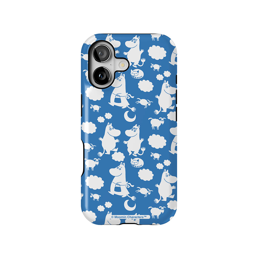 Moomins In The Clouds Apple iPhone Tough Case