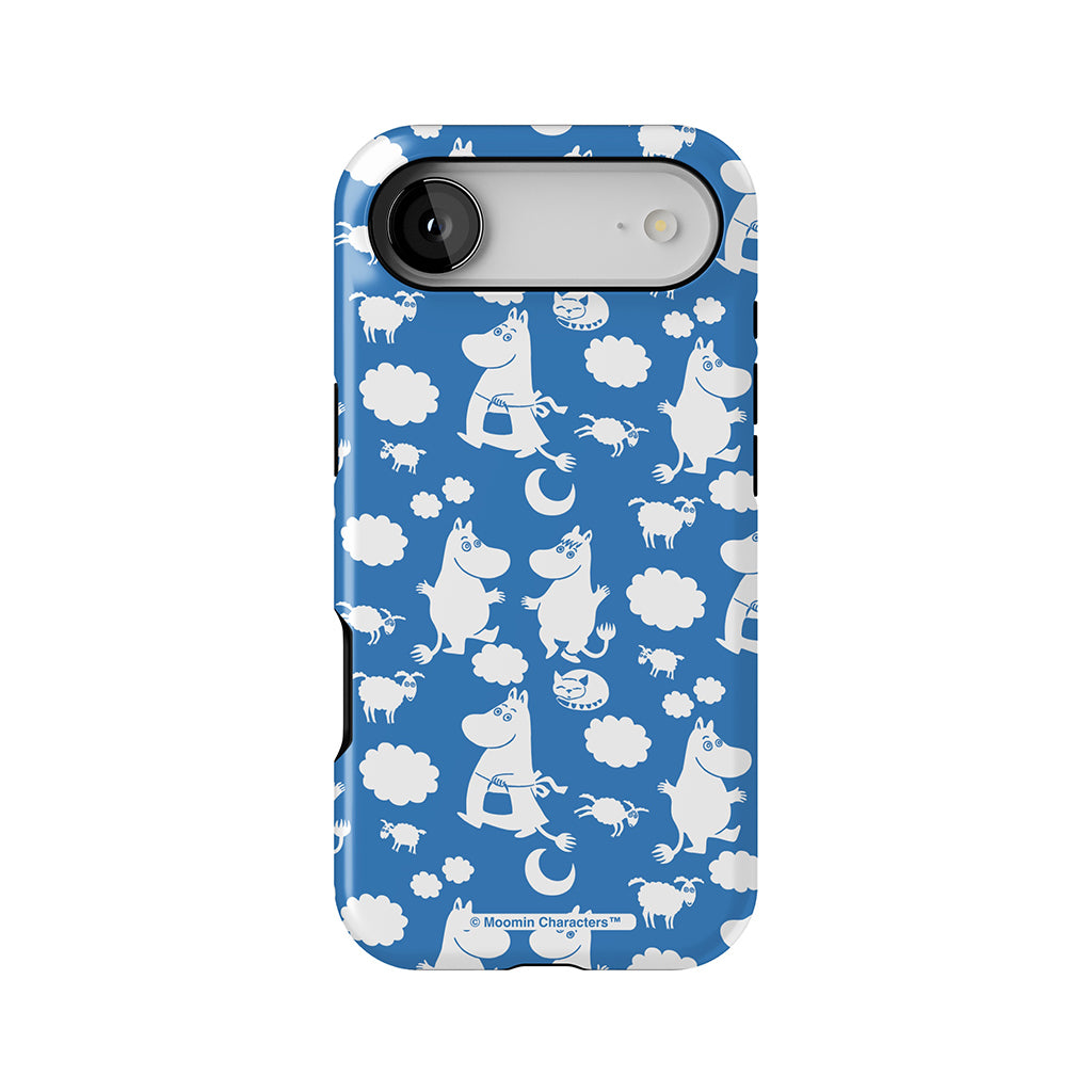 Moomins In The Clouds Apple iPhone Tough Case