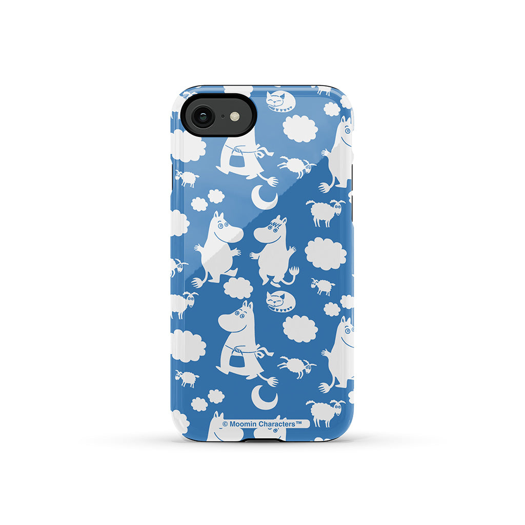 Moomins In The Clouds Apple iPhone Tough Case