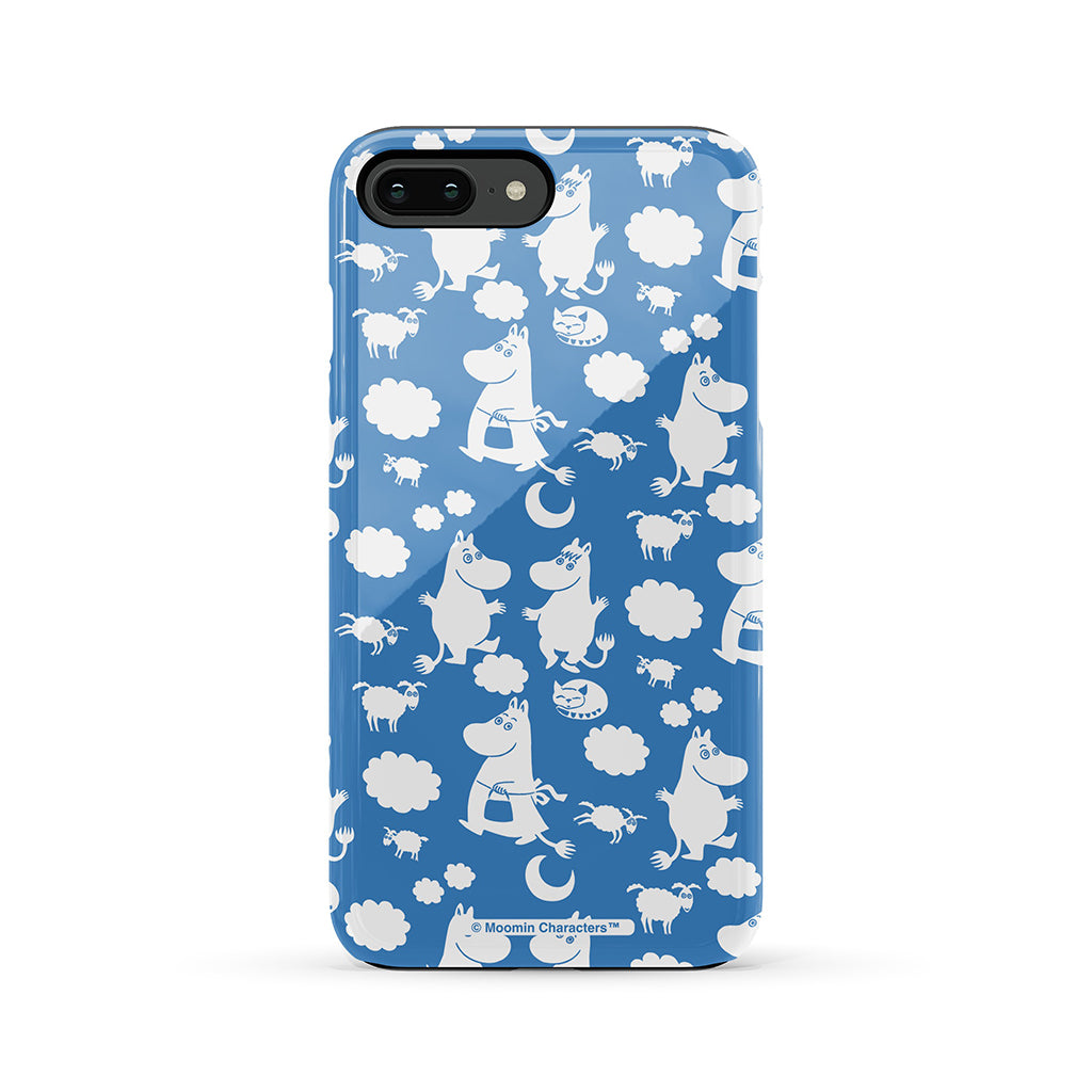 Moomins In The Clouds Apple iPhone Tough Case