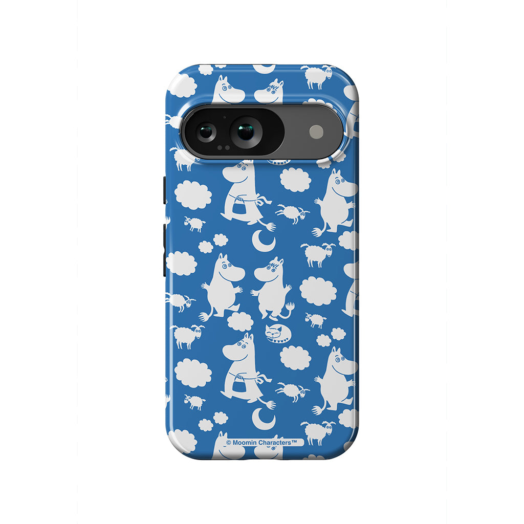 Moomins In The Clouds Google Pixel Tough Case - Casestry | Moomin Shop US