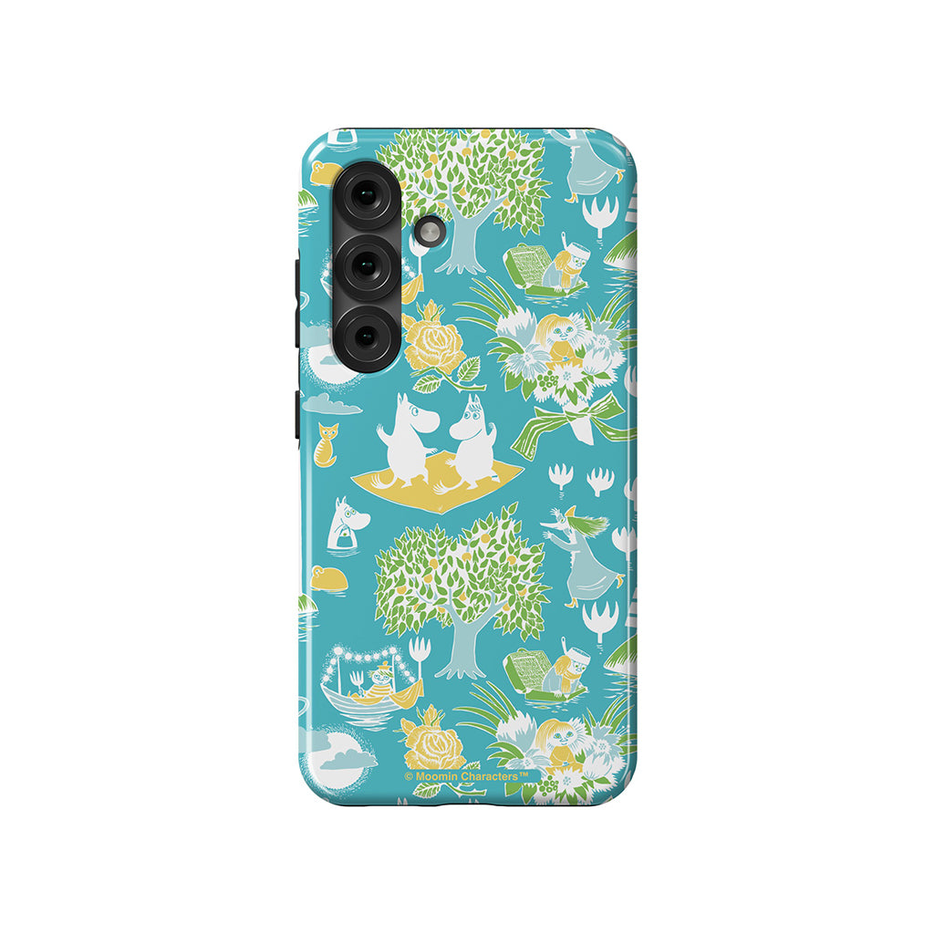 Moomins The Great Flood Galaxy Tough Case - Casestry | Moomin Shop US