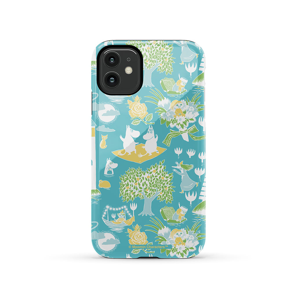 Moomins The Great Flood Apple iPhone Tough Case