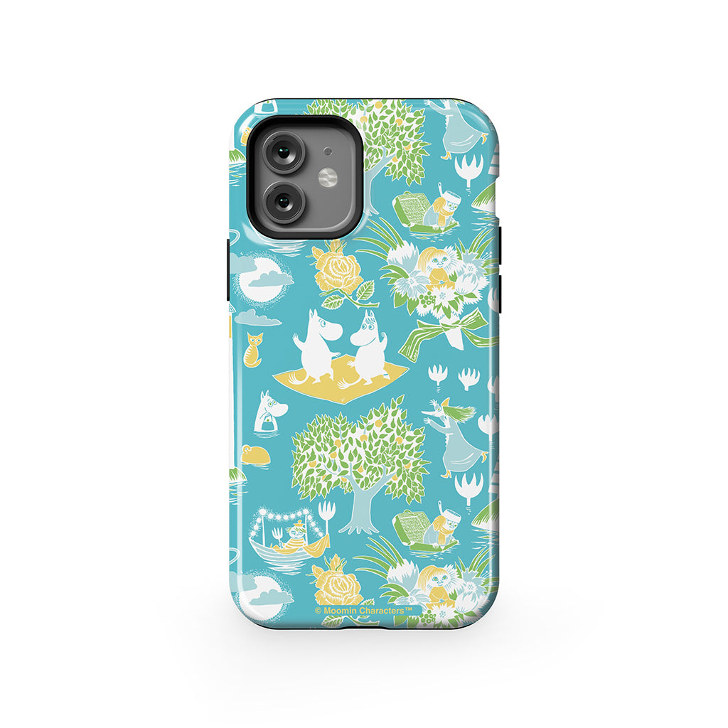 Moomins The Great Flood Apple iPhone Tough Case