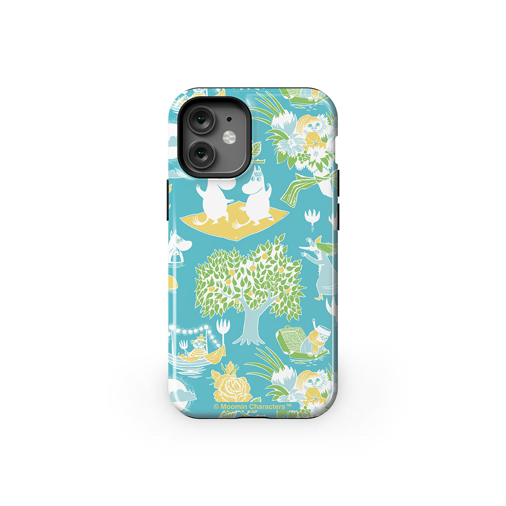 Moomins The Great Flood Apple iPhone Tough Case