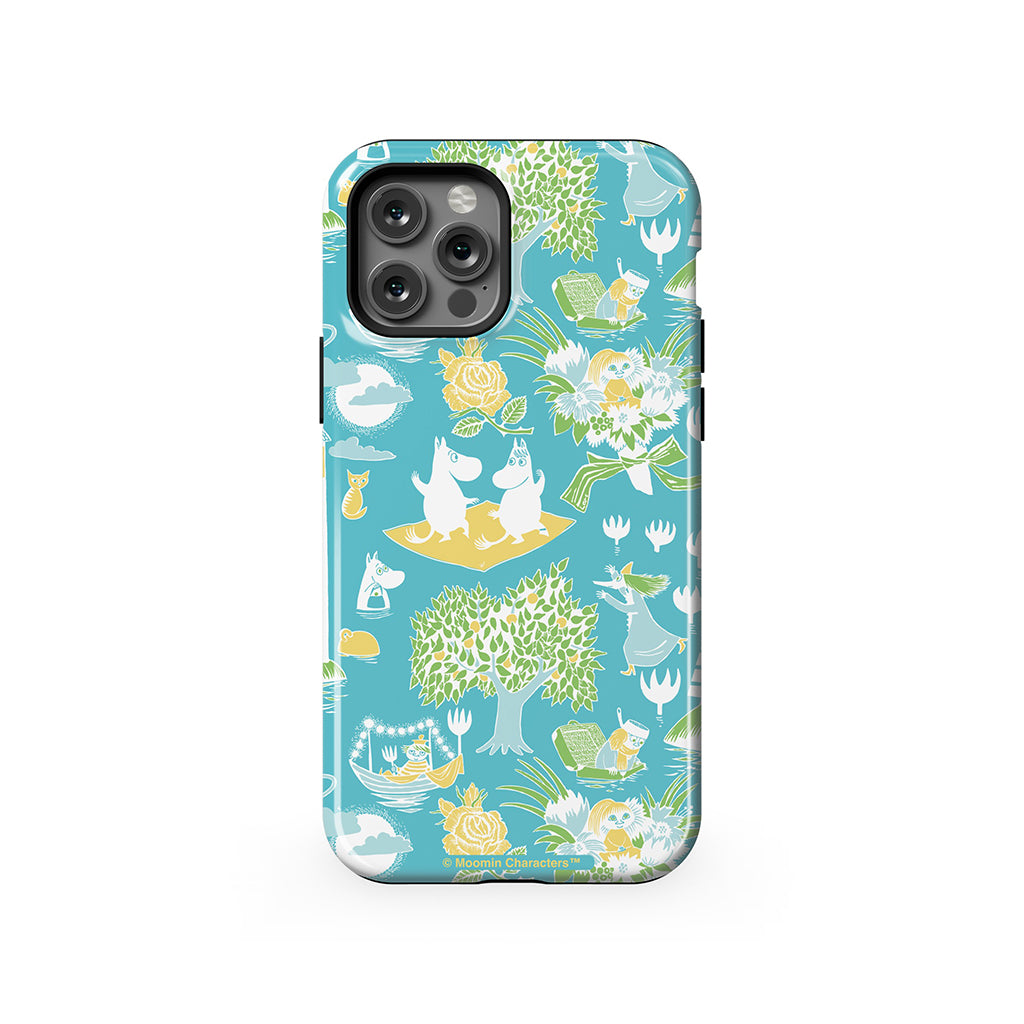 Moomins The Great Flood Apple iPhone Tough Case