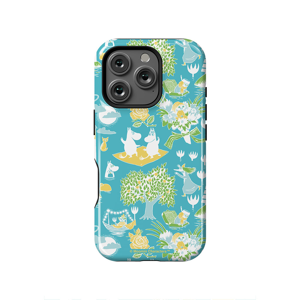 Moomins The Great Flood Apple iPhone Tough Case