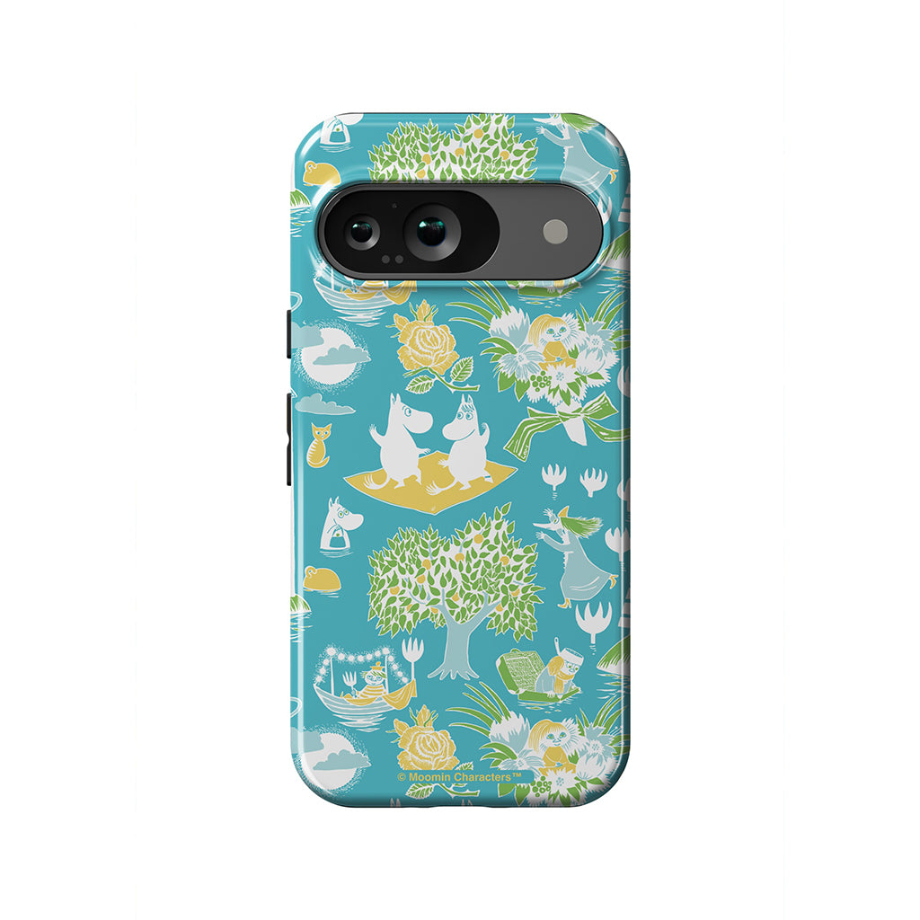 Moomins The Great Flood Google Pixel Tough Case - Casestry | Moomin Shop US