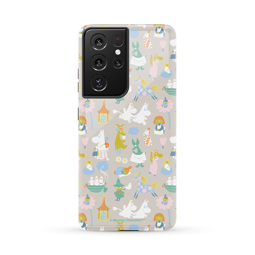 Moomin Characters II Galaxy Tough Case