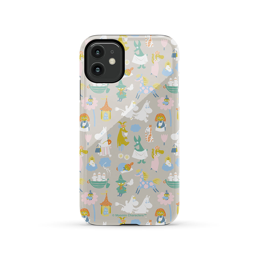 Moomin Characters II Apple iPhone Tough Case