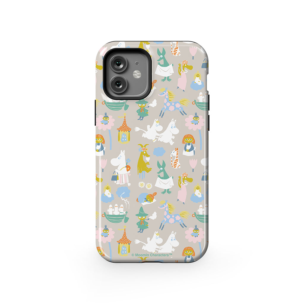 Moomin Characters II Apple iPhone Tough Case