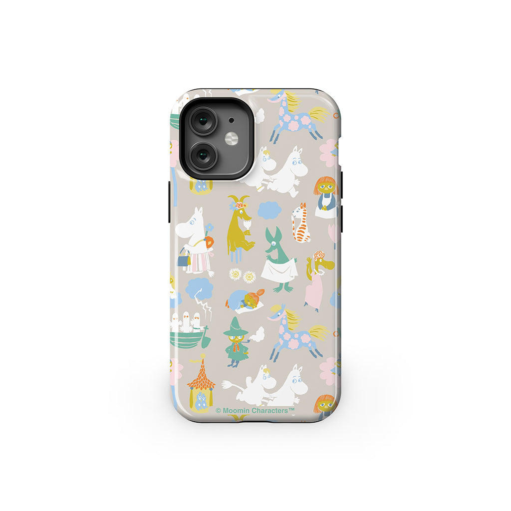 Moomin Characters II Apple iPhone Tough Case