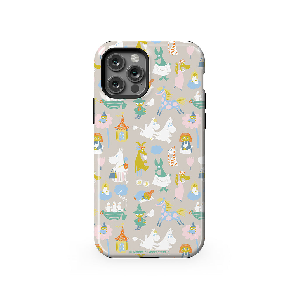 Moomin Characters II Apple iPhone Tough Case