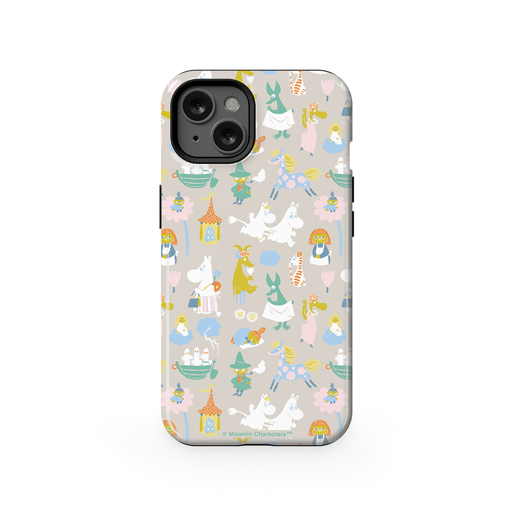 Moomin Characters II Apple iPhone Tough Case