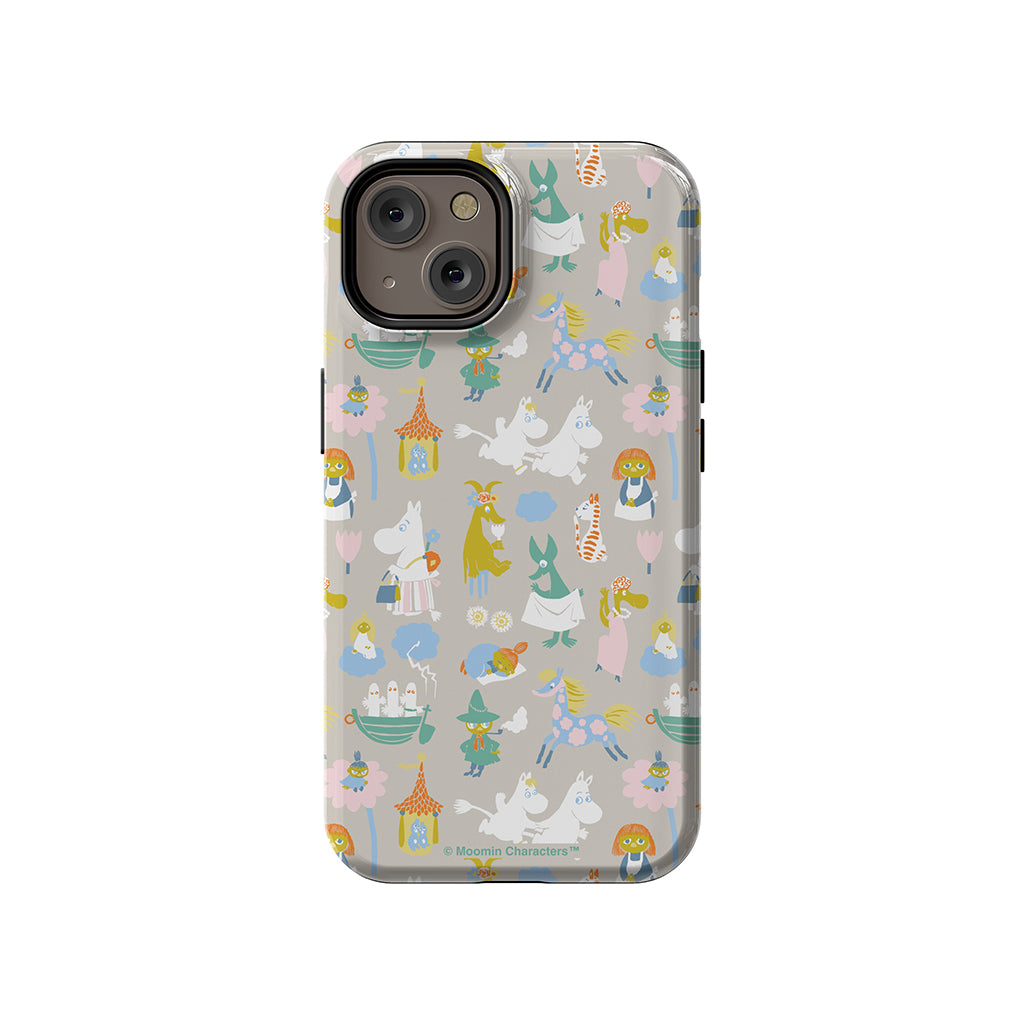 Moomin Characters II Apple iPhone Tough Case