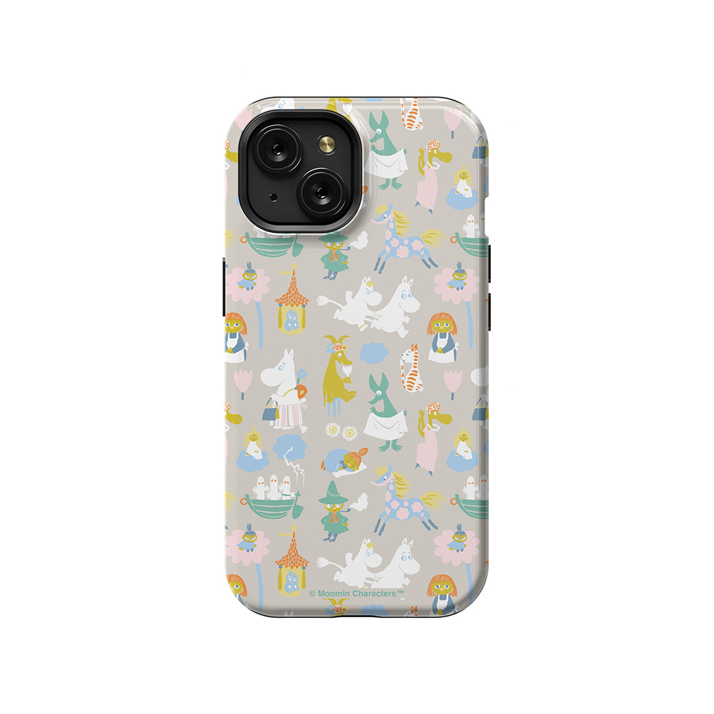 Moomin Characters II Apple iPhone Tough Case