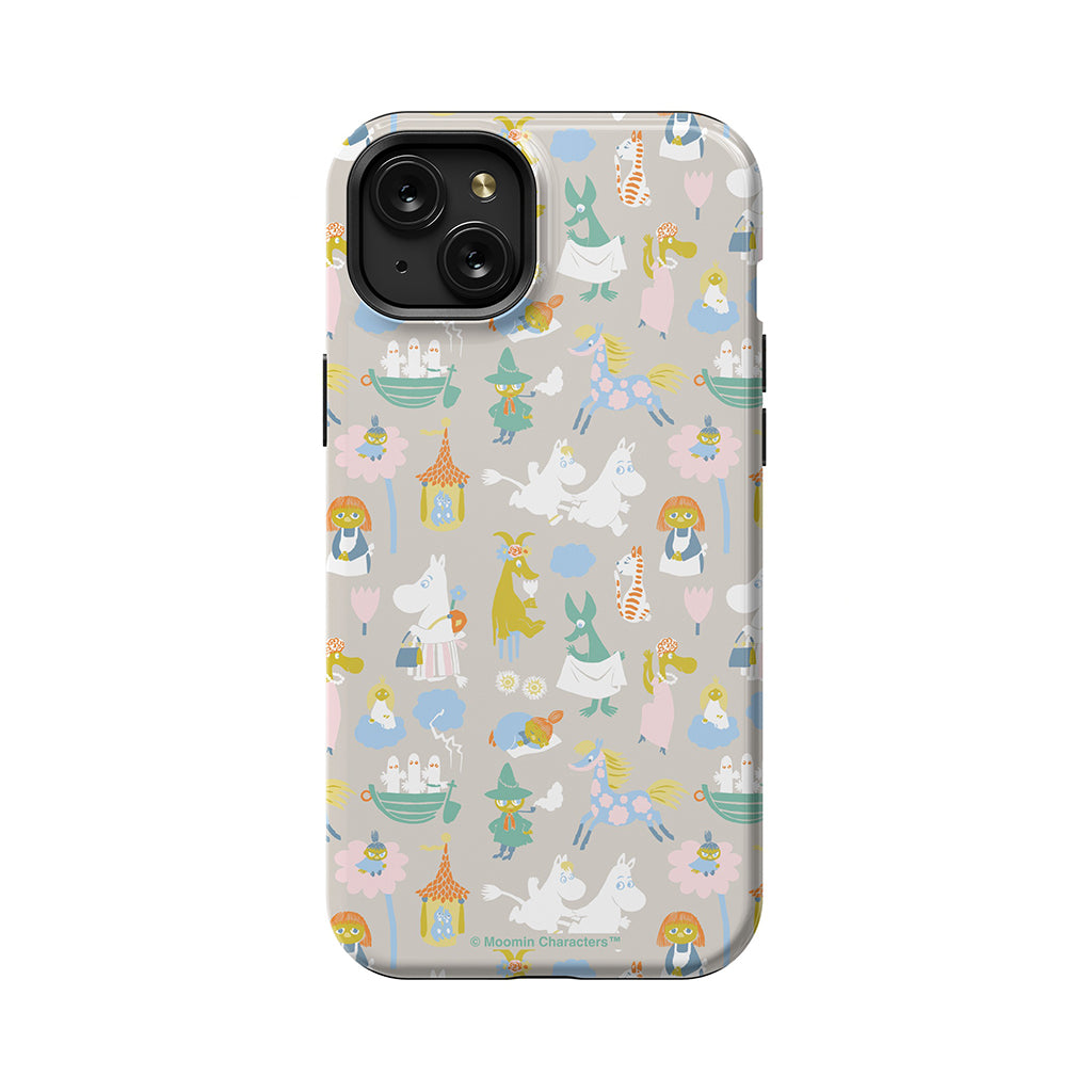 Moomin Characters II Apple iPhone Tough Case